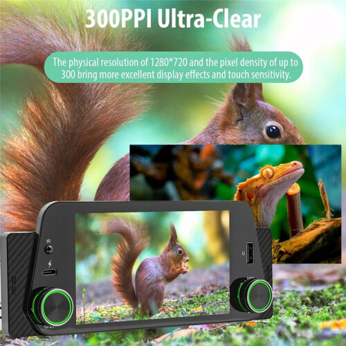 Single Din Car Stereo com Wireless CarPlay/Android Auto, RáDio Touchscreen, , Câmera de Backup, Mirror-Link