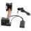 2X for  CD30 Mp3 CDC40 CD70 DVD90 HeadUnit Install Full Harness Plug Microphone Handsfree  5.0 AUX Adapter 5