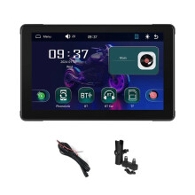 7 Inch Portable Motorcycle GPS Navigation Waterproof Carplay Screen Display Wireless Android Auto Motorcycle Monitor