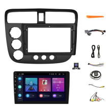 2G+64G Android 13 9 Pouces Stéréo de Voiture Sans Fil Carplay Android Auto pour   2001-2005, Caméra de Recul  WiFi FM