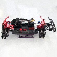 Estação de Reparo de Liga de Alumínio Suporte de Plataforma de Montagem de Suporte de Trabalho para Carro RC 1/8 1/10 Roxo Universal