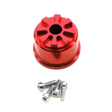 Differentialträger Aus Aluminiumlegierung, Diff-Gehäuse, RC-Autozubehör für Summit 1/10 RC-Car-Upgrade-Teile, Rot