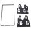 Kit de Painel de Rádio para Painel de Áudio de 7 Polegadas para  Sylphy Sentra  2012-2021 2