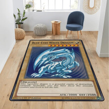 Kids Area Rug with Cartoon Dinosaur Design, NonSlip Soft Microfiber Carpet for Boys Girls Bedroom 3.3' x 5'