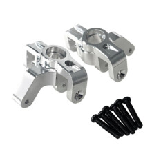 RC Car Accessories Steering Cup Components for MJX  Go 1/14 14209 14210 H14BM RC Car Upgrade Parts(Silver)