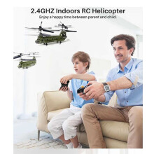 RC Helicopter S026H Double Propeller Fixed-Height Transport Aircraft Rc Airplane Remote Control Toys Gift for Kids