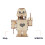 Programmable Dual Intelligent Programmable Welcome Robot Kit - DIY Science Experiment for Youth, STEAM Education Model 4