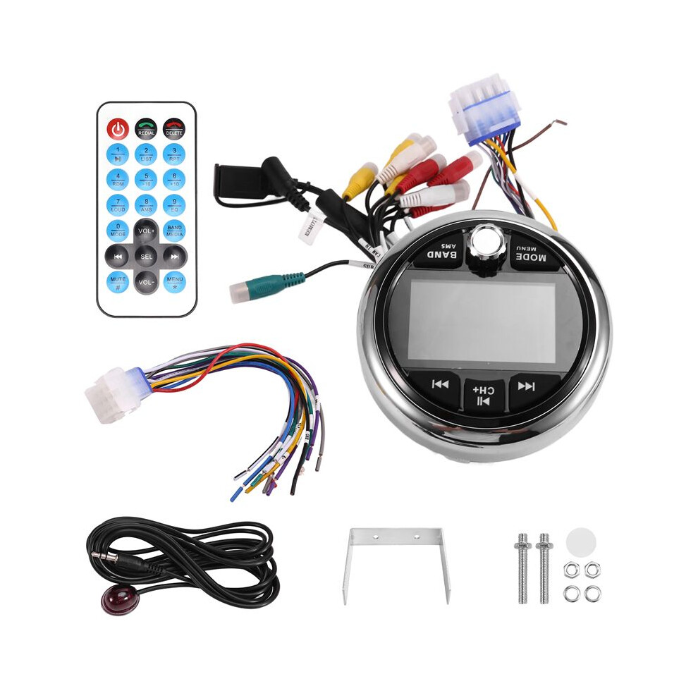Boat Radio Mp5 Marine Stereo Source Media Player Am Fm Rds Receiver Video For Atv Utv Spa Rzr 6033646934525