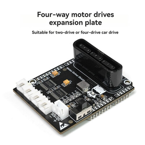 6-12V 4-Way Motor Driver Module High Performance Motor Drive Extension Development Board for Car Model 1