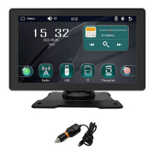 9 Inch Car Radio Multimedia Video Player Wireless CarPlay Android Auto Touch Screen Portable Car Stereo for All Vehicles