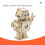 Programmable Dual Intelligent Programmable Welcome Robot Kit - DIY Science Experiment for Youth, STEAM Education Model 3