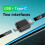2-in-1  AI Box Wireless CarPlay Adapter & Android Auto Wireless Adapter Support Wired to Wireless USB & Type-C 7