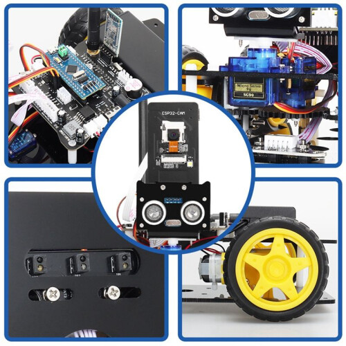 Development Kit Robot Kit for  & Keil 5 Programming Combining ESP32 CAM with STM32 Electronics Robotic Kit 1