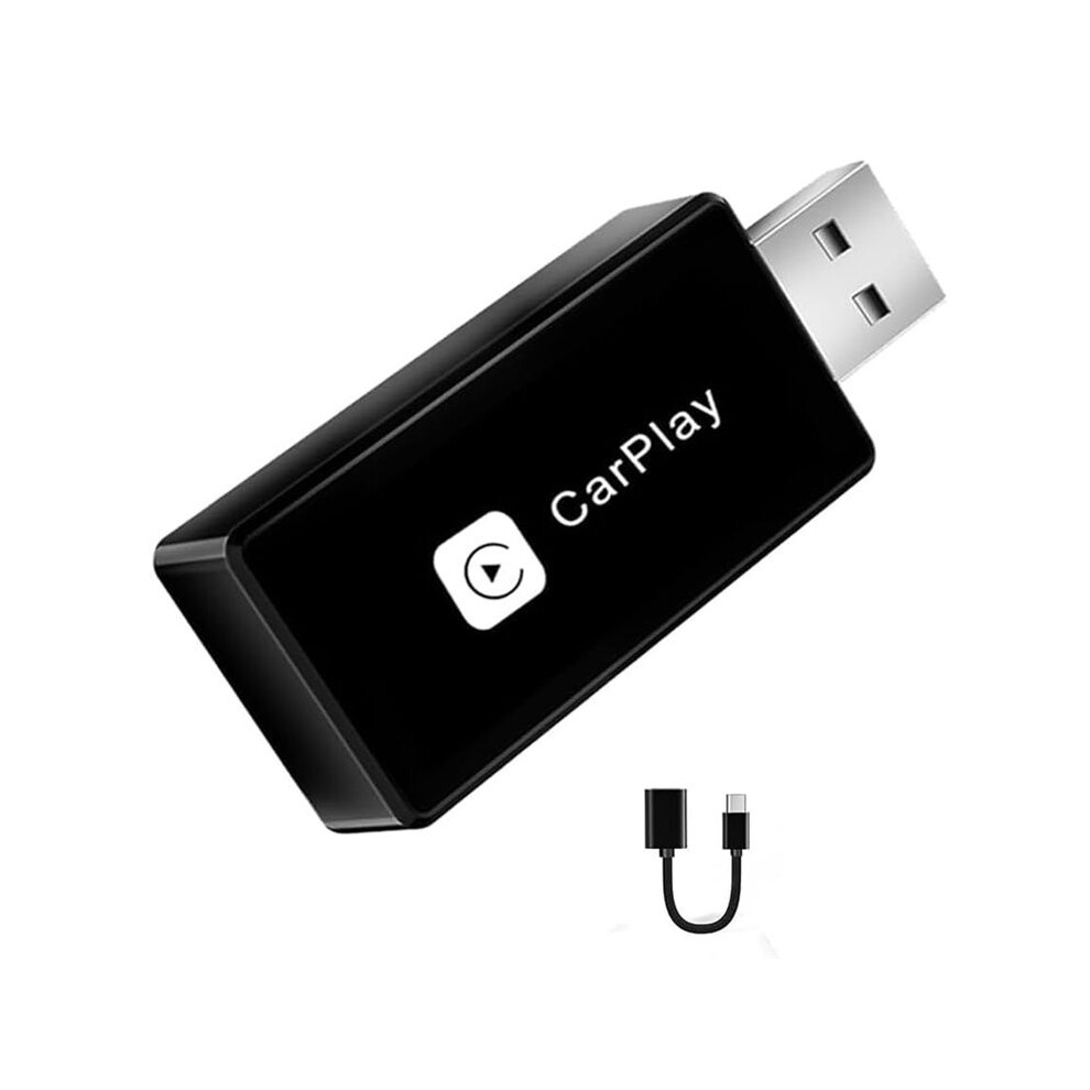 Photos - Car Stereo Wireless CarPlay Adapter, Easy Plug & Converts Wired CarPlay to Wireless,Convert Wired to Wireless CarPlay Dongl