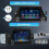 Rádio Automotivo Single Din 5 Polegadas Touchscreen Estéreo Automotivo com CarPlay Android Auto Mirror Link FM USB SWC Câmera de Ré 6