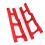 Front Rear Swing Arm for RC 1/10  SLASH 4x4 Red 1