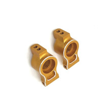 Kit de Copa de Rueda Trasera Mejorada para Coche RC para LC RACING 1/10 PTG-2 PTG-2R Piezas Mejoradas para Coche RC Dorado