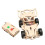 DIY Remote Control Four Wheel Drive Racing Elementary School Students Educational Fun Material Package 4