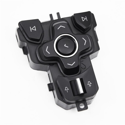 Car Steering Wheel Audio Volume Control Button Steering Wheel  for  LaCrosse Regal 2014-2016 Black