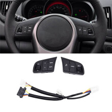 Car Steering Wheel Audio Control Button Cruise Control  with Wiring Harness for  Soul Forte 2014-2017