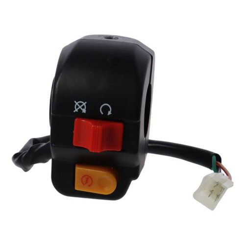 Motorcycle Right Handlebar  Headlight  Button with Ignition  Off  for 7/8" 22mm Handlebar