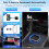 Wireless CarPlay Android Auto Adapter, Wireless 2 in 1 Dongle Convert Wired Android Auto/Carplay to Wireless 6
