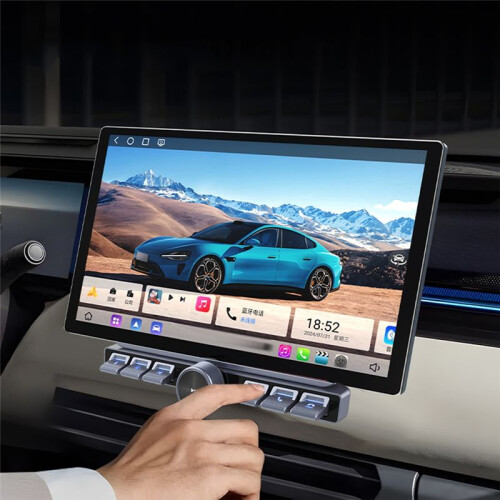 Wireless Multimedia Remote Control 7 Keys LED Car Controller Volume Adjuster Answer for Multimedia Navigation Player 2