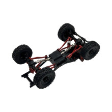 RC Car Upgrade Pull Rod Suspension Frame Steering Gear Pull Rod Set for 1/16 WPL C64 C74 RC Car Upgrade Parts B