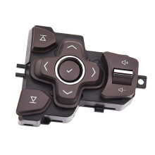 Auto Stuurwiel Audio Volumeregeling Knop Stuurwiel Schakelaar voor  LaCrosse Regal 2014-2016 Bruin