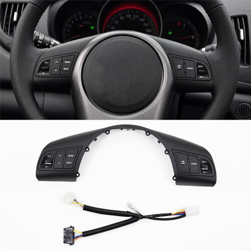 Car Steering Wheel Audio Control Button Cruise Control  with Frame for  Soul Forte 2014-2017 2
