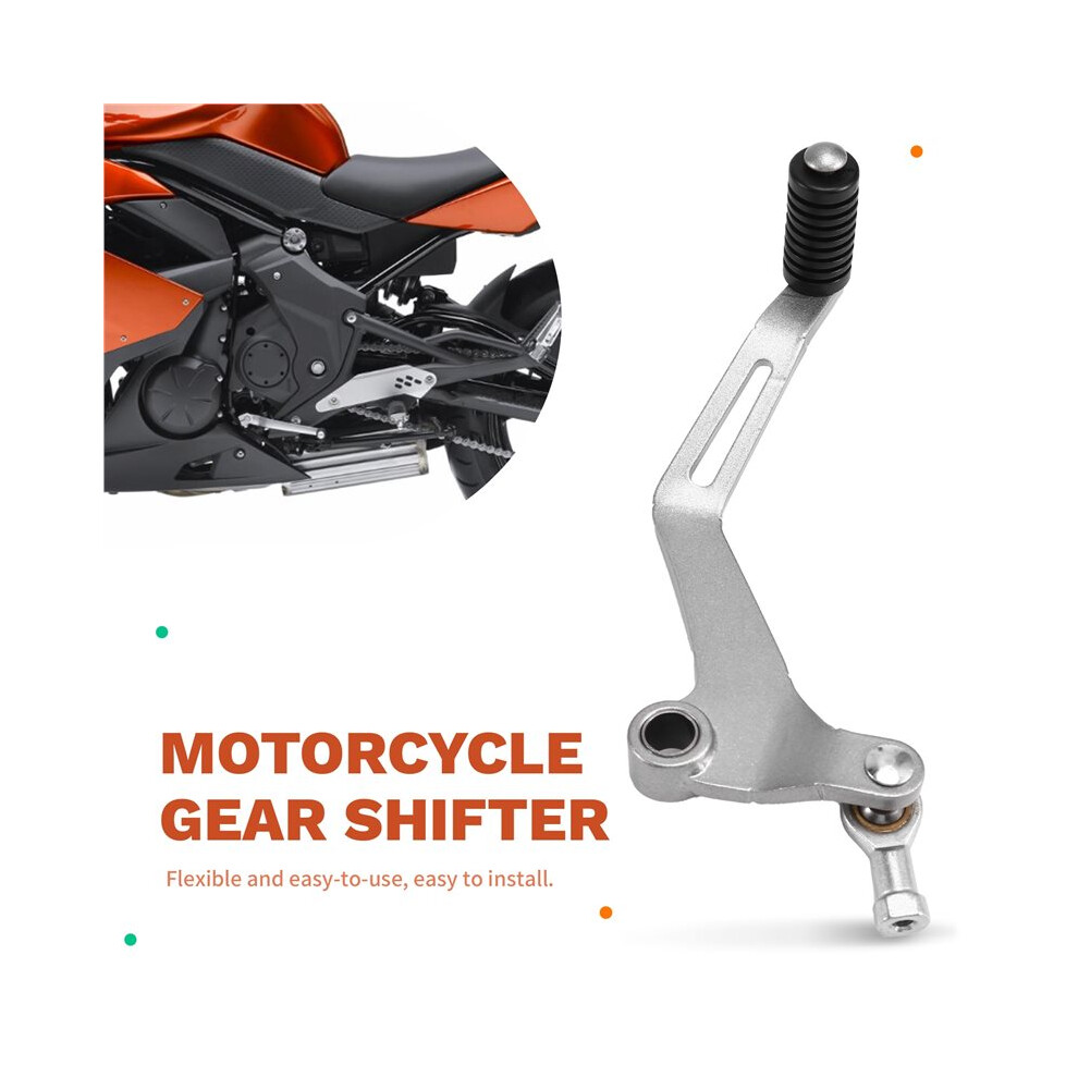 Motorcycle Gear Shifter Shift Pedal Lever For Ninja650 Ex650 Er650 Z650 Abs Z650 Z650rs Silver 4713648917710