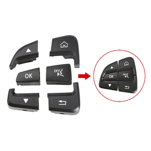 Car Steering Wheel Button MultiFunction  Button for   GLC C Class W253 W205 2015-2021 Left 2