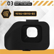 Tampa Do Interruptor Do Controle de Cruzeiro Do Carro Tampa Contra Poeira Do Interruptor Do Cruzeiro para Yaris Vios 2013+ 45186-0D110-E0