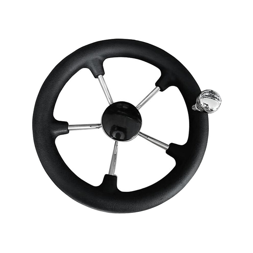 Boat Accessories Marine 11 Inch Stainless Steel 5 Spoke Steering Wheel Heavy Duty Marine Boat Marine For Marine Yacht 6133321621433