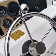 316 Stainless Steel Marine Steering Wheel Trim Knob for Marine Yachts, Marine Steering Knob Fits Rim