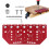 Cabinet Hardware Jig with Precise Hole Positioning, 2 in 1 Adjustable Hinge Drilling Guide for Woodworking 1