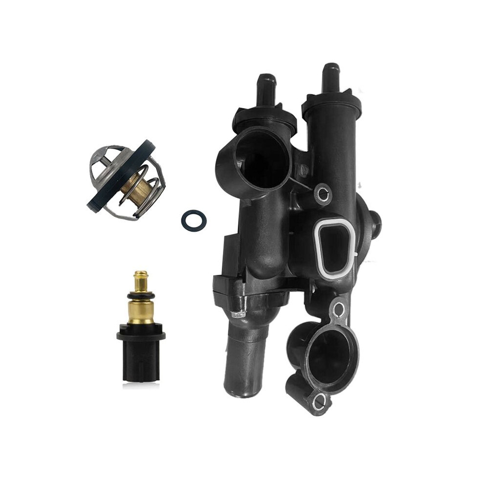 4884873Aa Thermostat Housing Assembly With Sensor For R 2.0 2.4 4884571Ab 902-319 06508355Aa 6033805477054