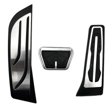 Fuel Brake Pedal Foot Rest Pedals Plate Cover RHD for 1 2 3 4 5 7 Series X3 X4 X5 X6 F30 F10 E39 E90 E60