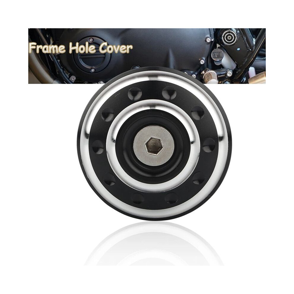Motorcycle Frame Hole Decorative Cover Frame Cap For Street Twin 900 Speed Twin 900 Street Cup Street Scrambler 900 4713051533293