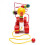 Wooden Duck Pull Toy for Toddlers, Colorful Interactive Pull Along with Bright Durable Finish 3