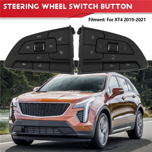 Car Steering Wheel Cruise Control  Button with Heating Function 86522937 86522934 for  XT4 2019-2021 1