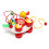 Wooden Duck Pull Toy for Toddlers, Colorful Interactive Pull Along with Bright Durable Finish 4