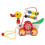 Wooden Duck Pull Toy for Toddlers, Colorful Interactive Pull Along with Bright Durable Finish 2