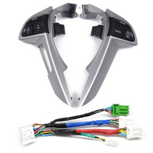 Car Steering Wheel Cruise Control Multifunction Button Volume Adjustment  for  Accord 2008-2012,with Hole