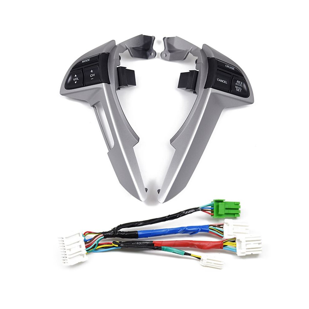 Car Steering Wheel Cruise Control Multifunction Button Volume Adjustment For Accord 2008-2012,With Hole 4713726984375