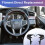 Car Multi-Function Steering Wheel Cruise Control Buttons  for  Innova 2015-2019 842500K080 1