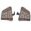 Car Steering Wheel Button  Assembly Multifunction Button for   ML B R Class W164 W245 W251 Brown 9