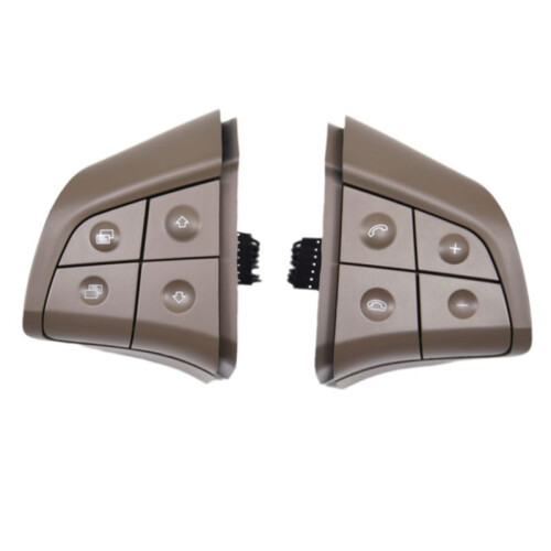 Car Steering Wheel Button  Assembly Multifunction Button for   ML B R Class W164 W245 W251 Brown