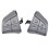 Car Steering Wheel Button  Assembly Multifunction Button for   ML B R Class W164 W245 W251 Gray 5