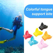 Scuba Diving Second Stage Silicone Mouthpieces Snorkel Regulator Colorful Underwater Breathing Accessories